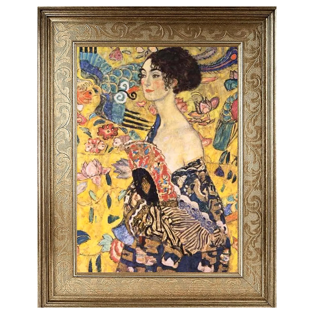 Lady with a Fan | Gustav Klimt 1.5kg Silver Coin