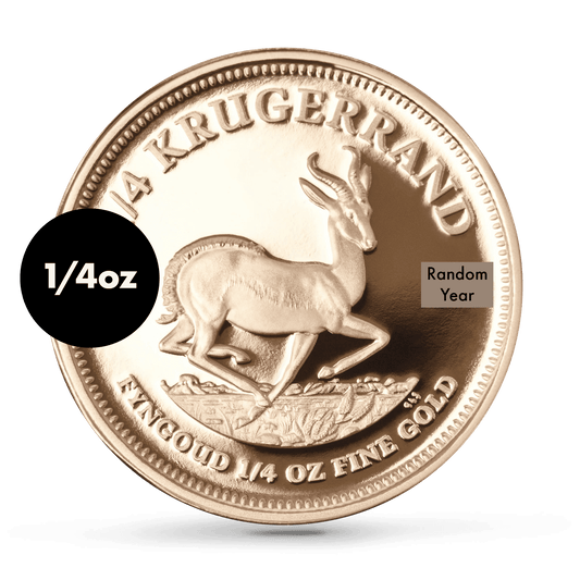 1/4 Oz Proof Gold South African Krugerrand Coin