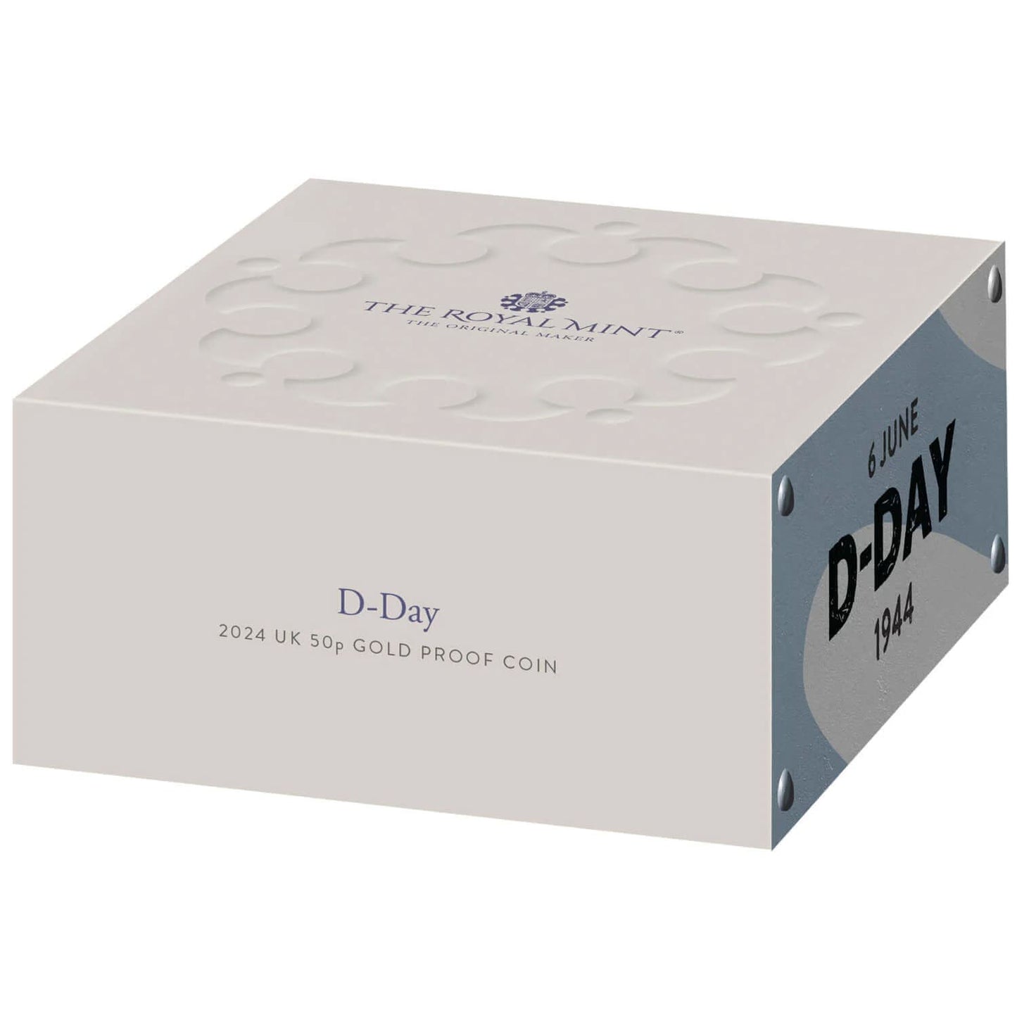 D-Day 80th Anniversary 50p Gold Proof Coin-The Scoin Shop