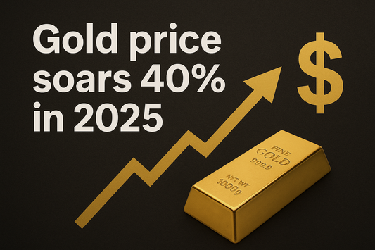 Gold Prices Soar 40% in 2025