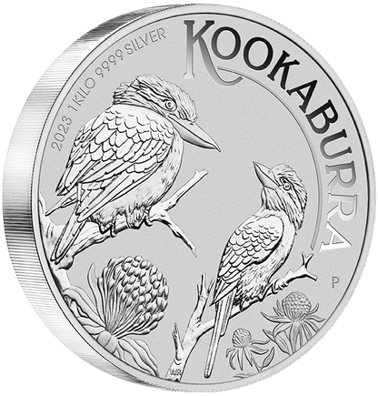 Australian Kookaburra 2023 1 Kilo Silver-The Scoin Shop