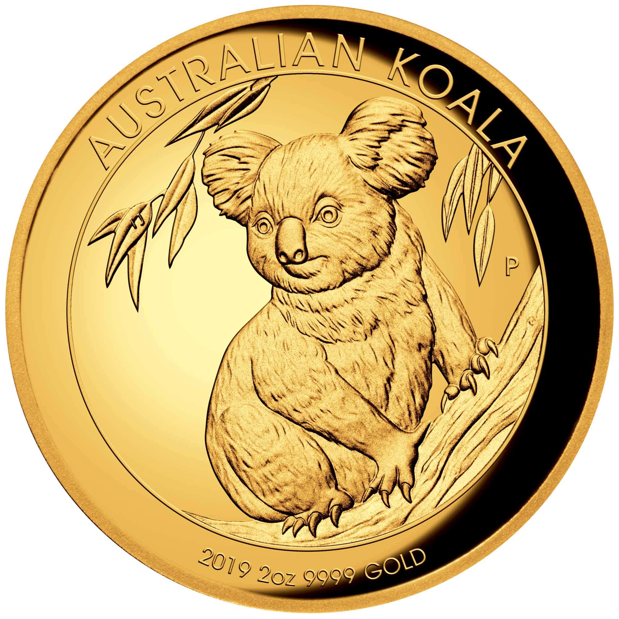 Australian Koala 2019 2oz Gold Proof Coin