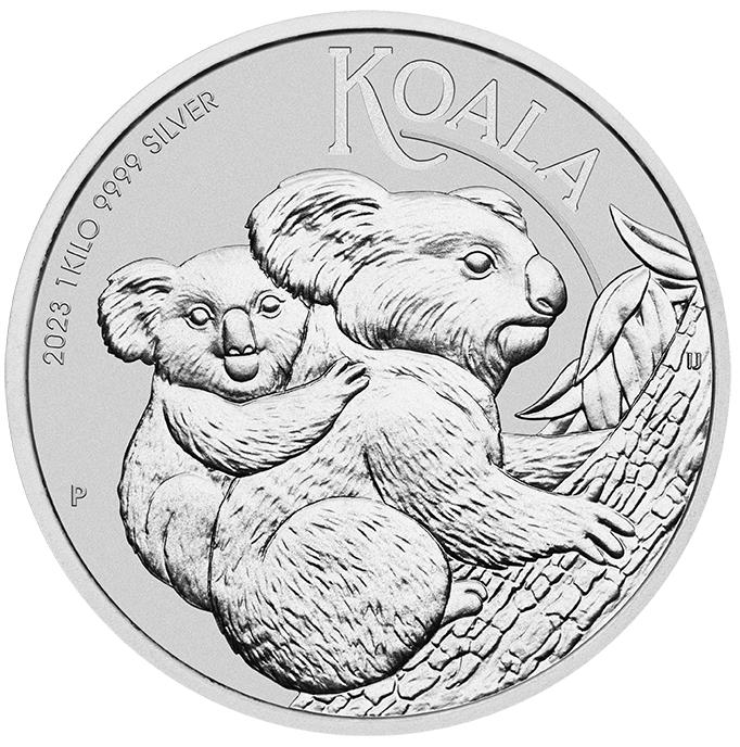 Australian Koala 2023 1 Kilo Silver