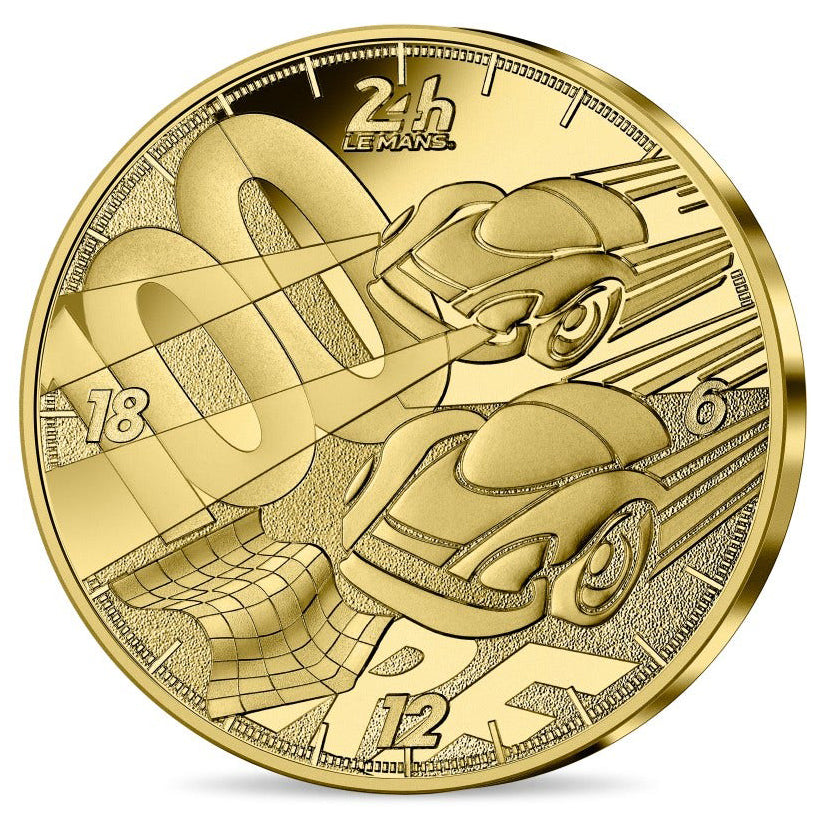 Le Mans Centenary 1 Oz Collectible Gold Coin-The Scoin Shop
