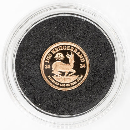 Krugerrand 80th Anniversary of D-Day Proof Privy Mark Fractional Set 2024