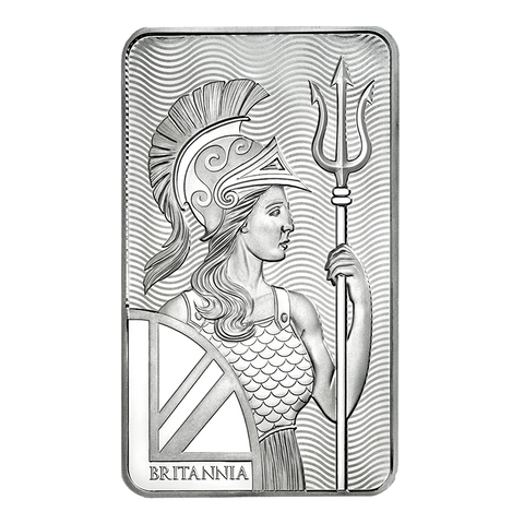 Britannia 10oz Fine Silver Bar
