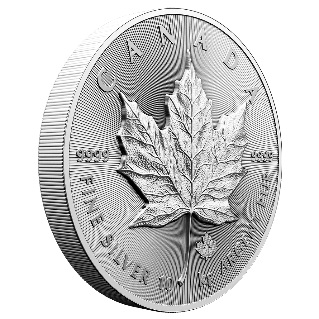 Big Silver Maple Leaf 10 Kg Fine Silver Coin
