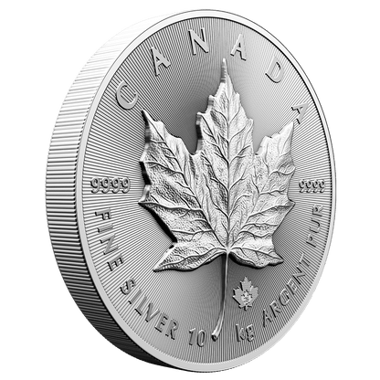 Big Silver Maple Leaf 10 Kg Fine Silver Coin-The Scoin Shop