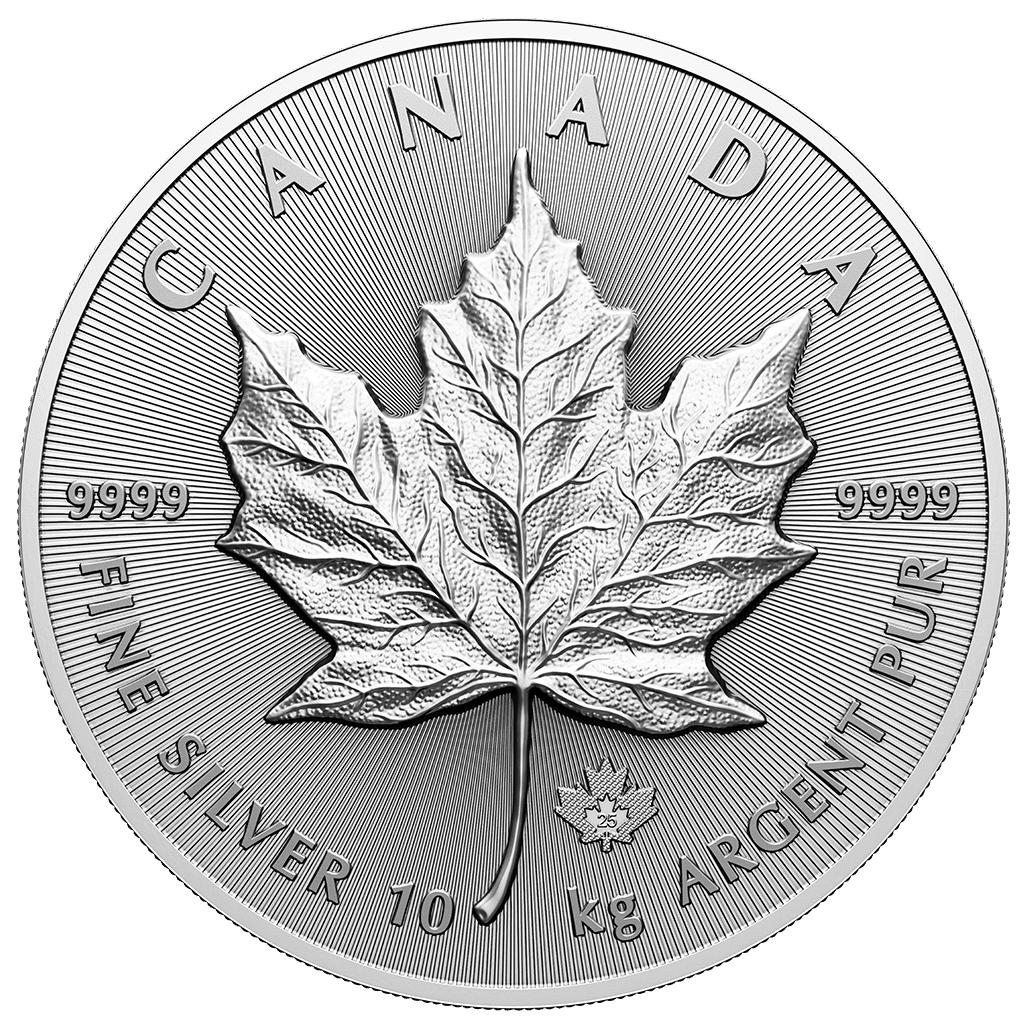 Big Silver Maple Leaf 10 Kg Fine Silver Coin