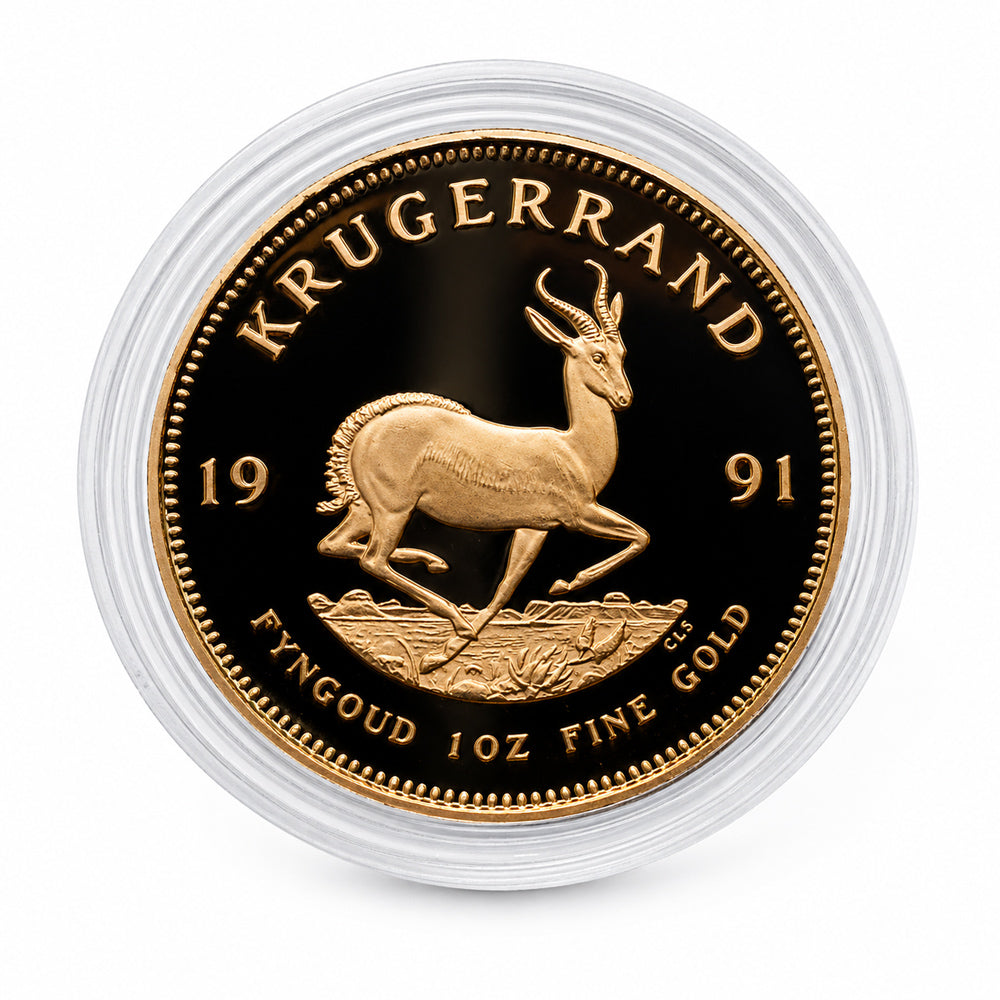 Proof Krugerrand 1oz 1991 Gold Coin