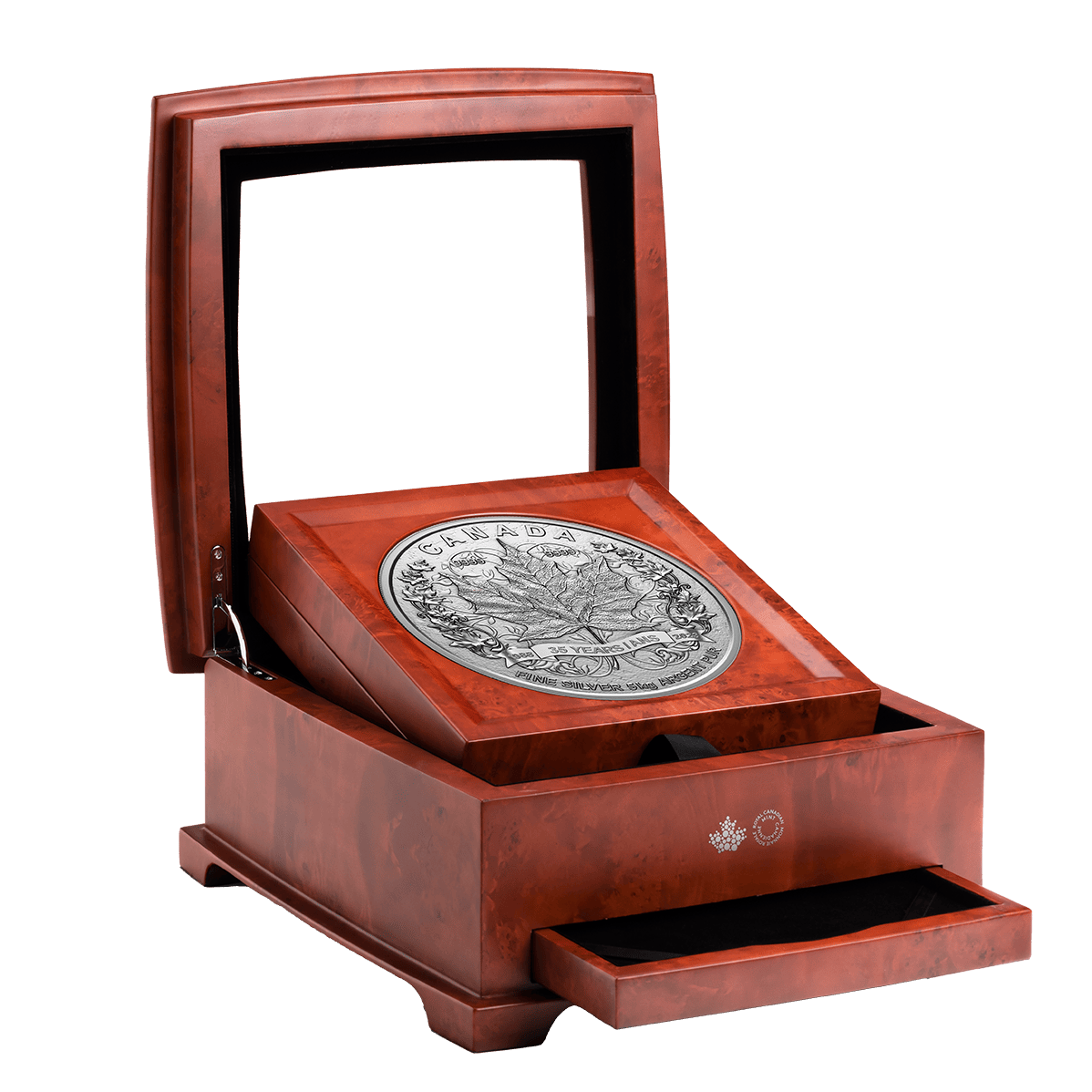 35th Anniversary of the Silver Maple Leaf - 5 Kilo Pure Silver Coin-The Scoin Shop