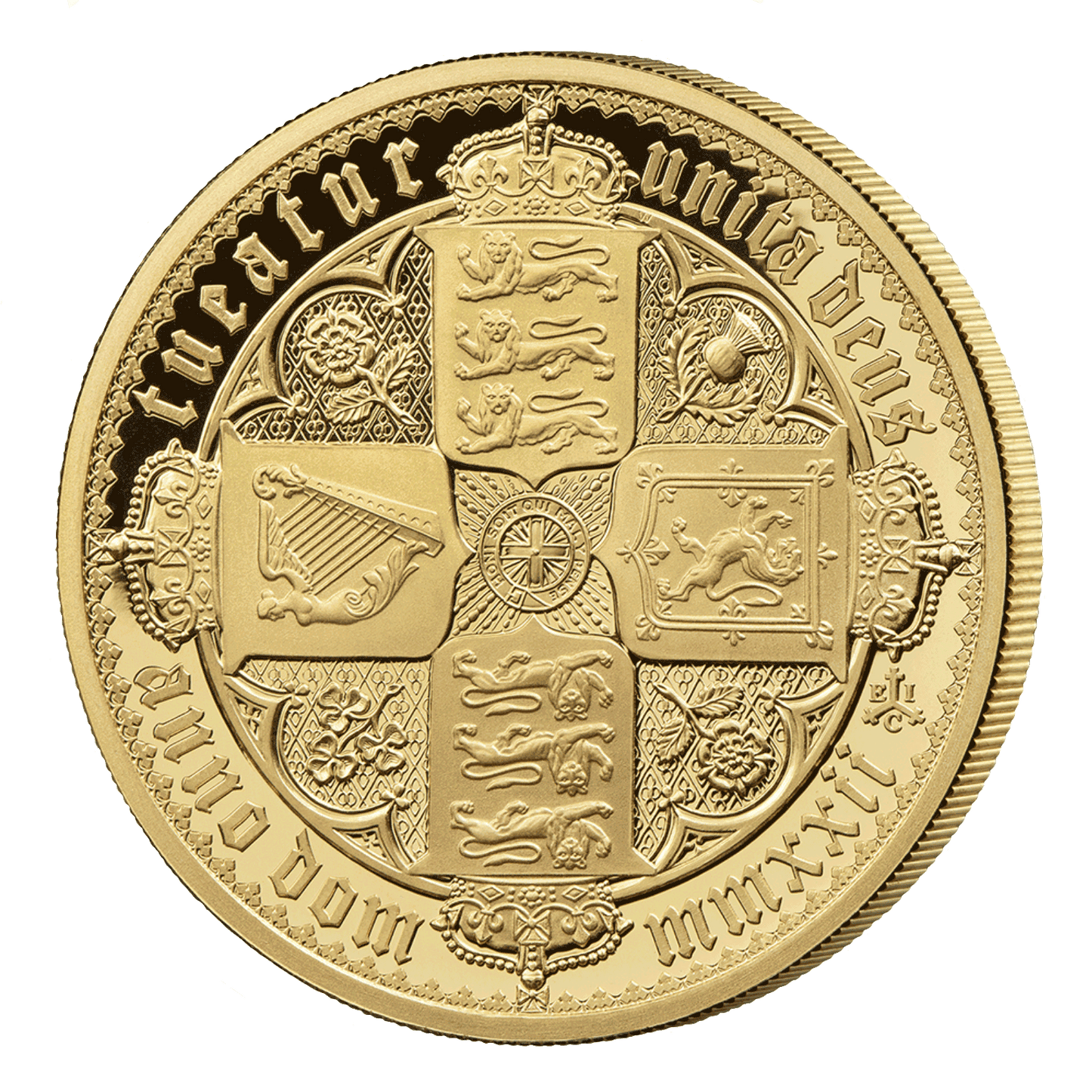 2022 Saint Helena: The Gothic Crown 1oz Gold Masterpiece