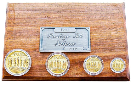 Natura Prestige Meerkat 2011 Gold Proof 4 Coin Set-The Scoin Shop