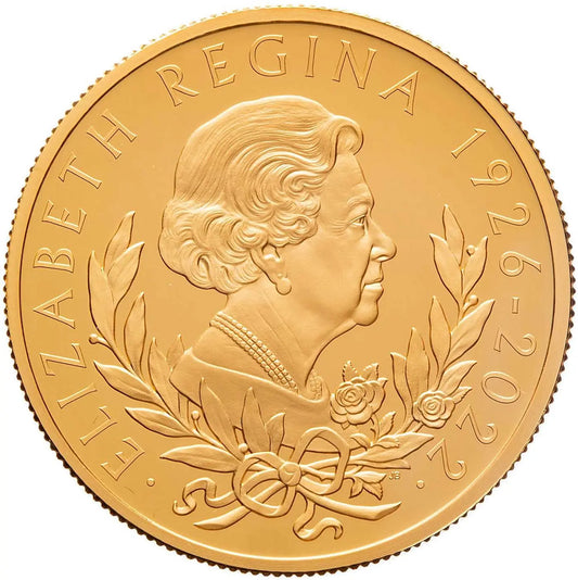 Her Majesty Queen Elizabeth II 2022 UK 1oz Gold Proof Coin Memorial