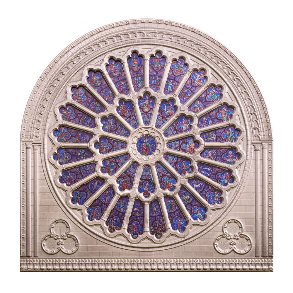 Resurrection of the Notre Dame 2024 The Rose Windows Collection $5