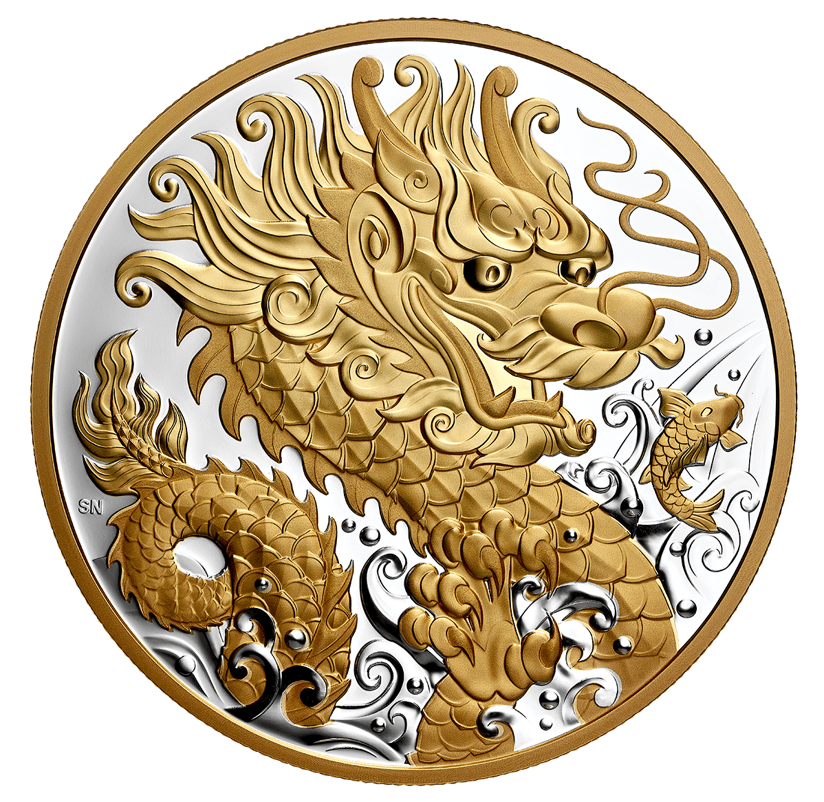 Triumphant Dragon 1/2 Kilo Silver 2021