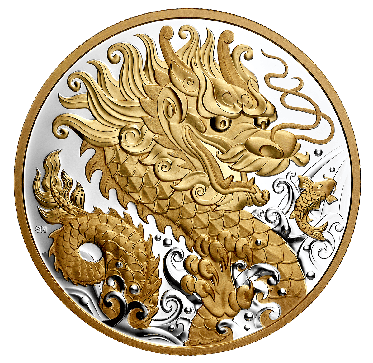 Triumphant Dragon 1/2 Kilo Silver 2021-The Scoin Shop
