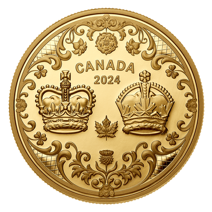 The Crowns Pure Gold Coin-The Scoin Shop
