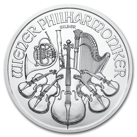 Austrian 1oz Silver Philharmonic Bundle of 100