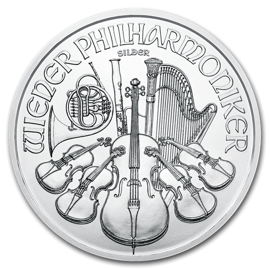 Austrian 1oz Silver Philharmonic Bundle of 50