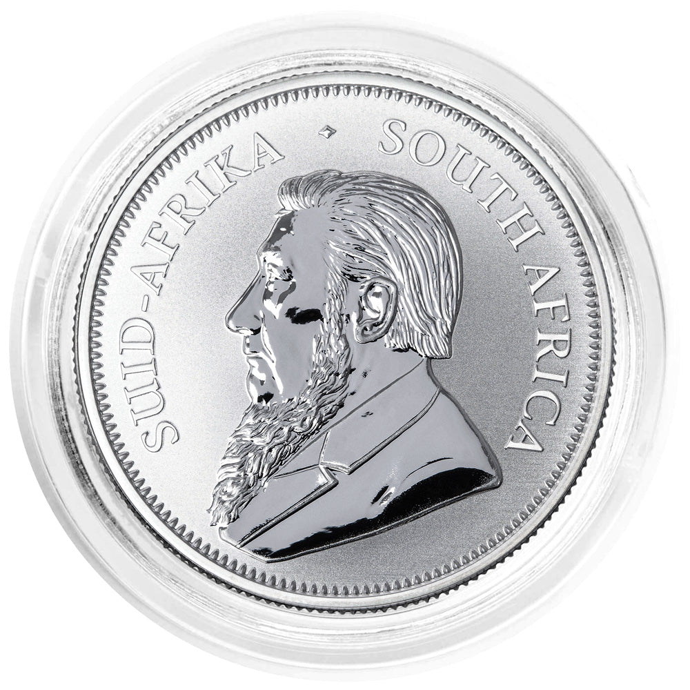 Krugerrand 1oz Silver 2017 Mintmark-The Scoin Shop