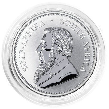 Krugerrand 1oz Silver 2017 Mintmark-The Scoin Shop