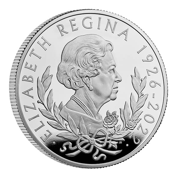 Her Majesty Queen Elizabeth II 2022 UK 10oz Silver Proof Coin-The Scoin Shop