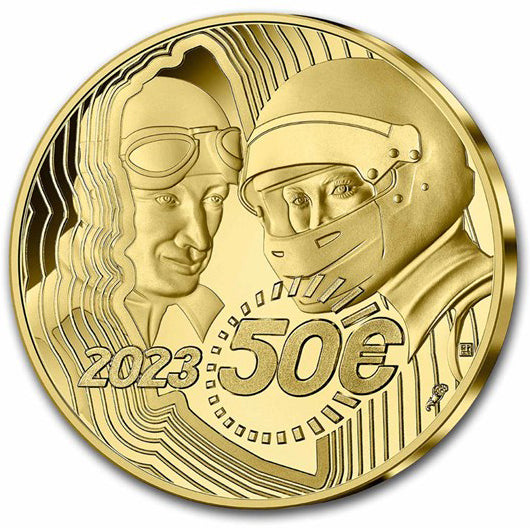 Le Mans 24H Centenary 50€ 1/4 Oz gold coin The Scoin Shop