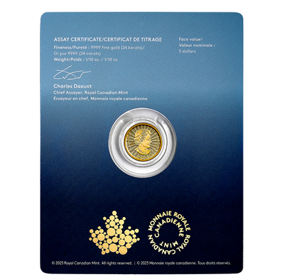 The Majestic Polar Bear and Cubs 1/10 oz Collectible Gold Coin