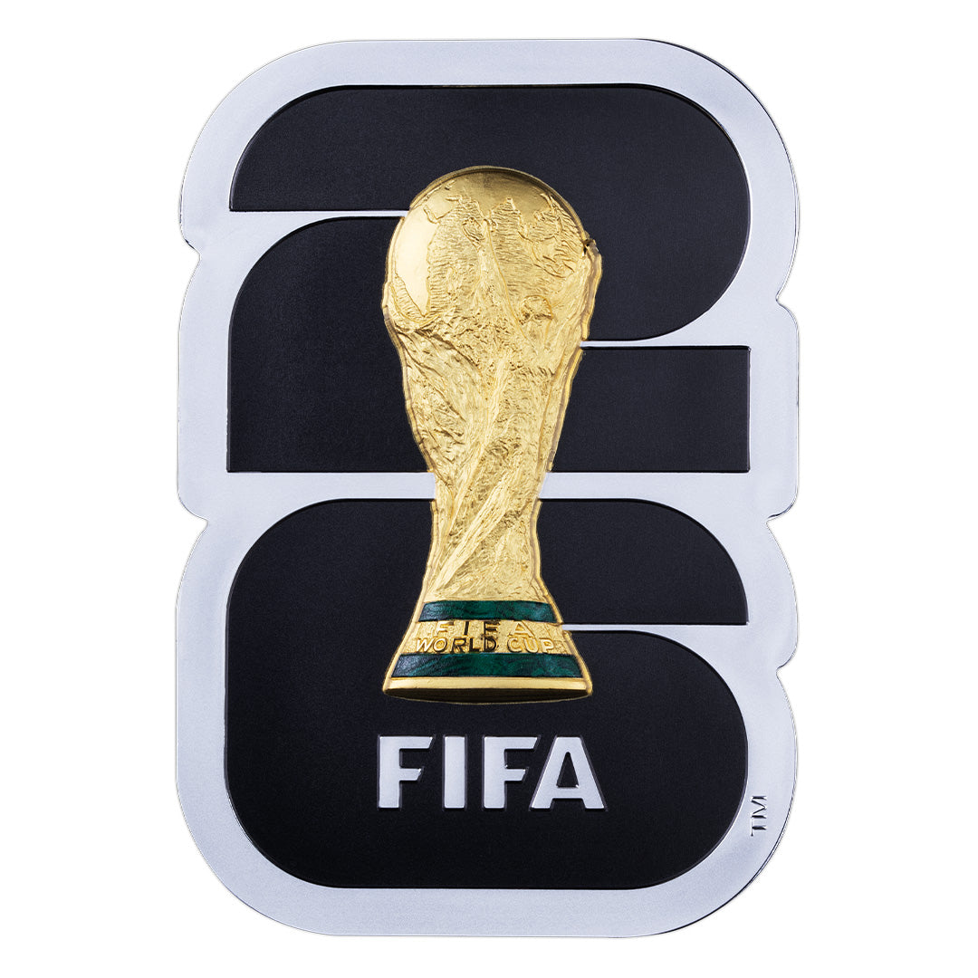 FIFA World Cup 26™ Silver 26oz Shape Coin