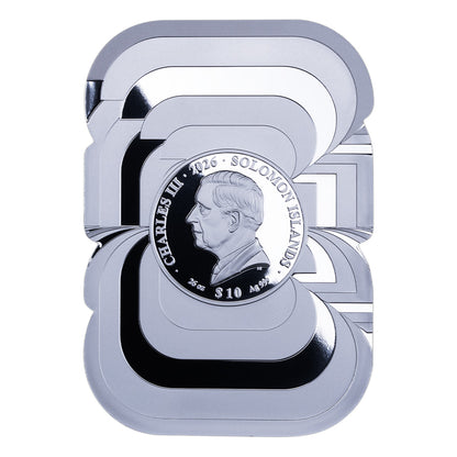 FIFA World Cup 26™ Silver 26oz Shape Coin