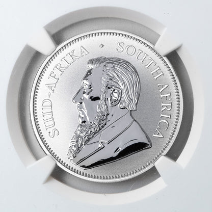 Krugerrand 1oz Silver 2017 PU Graded Slabs-The Scoin Shop