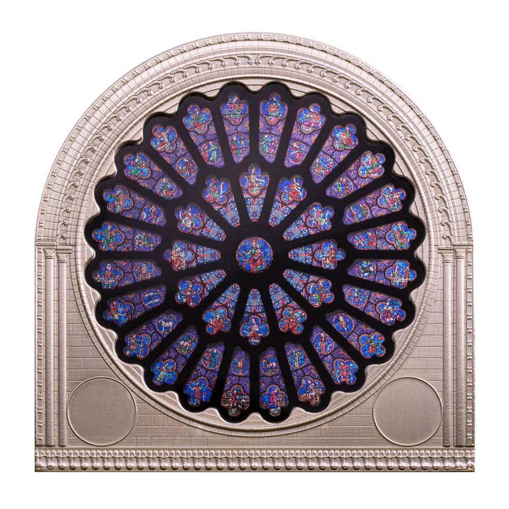 Resurrection of the Notre Dame 2024 The Rose Windows Collection $5