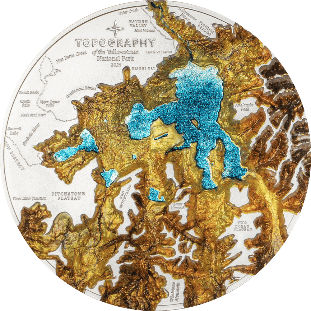 Yellowstone 5oz Silver Coin