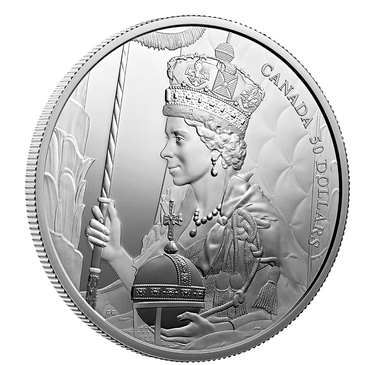 Queen Elizabeth II 2022 Coronation 5oz Silver Coin