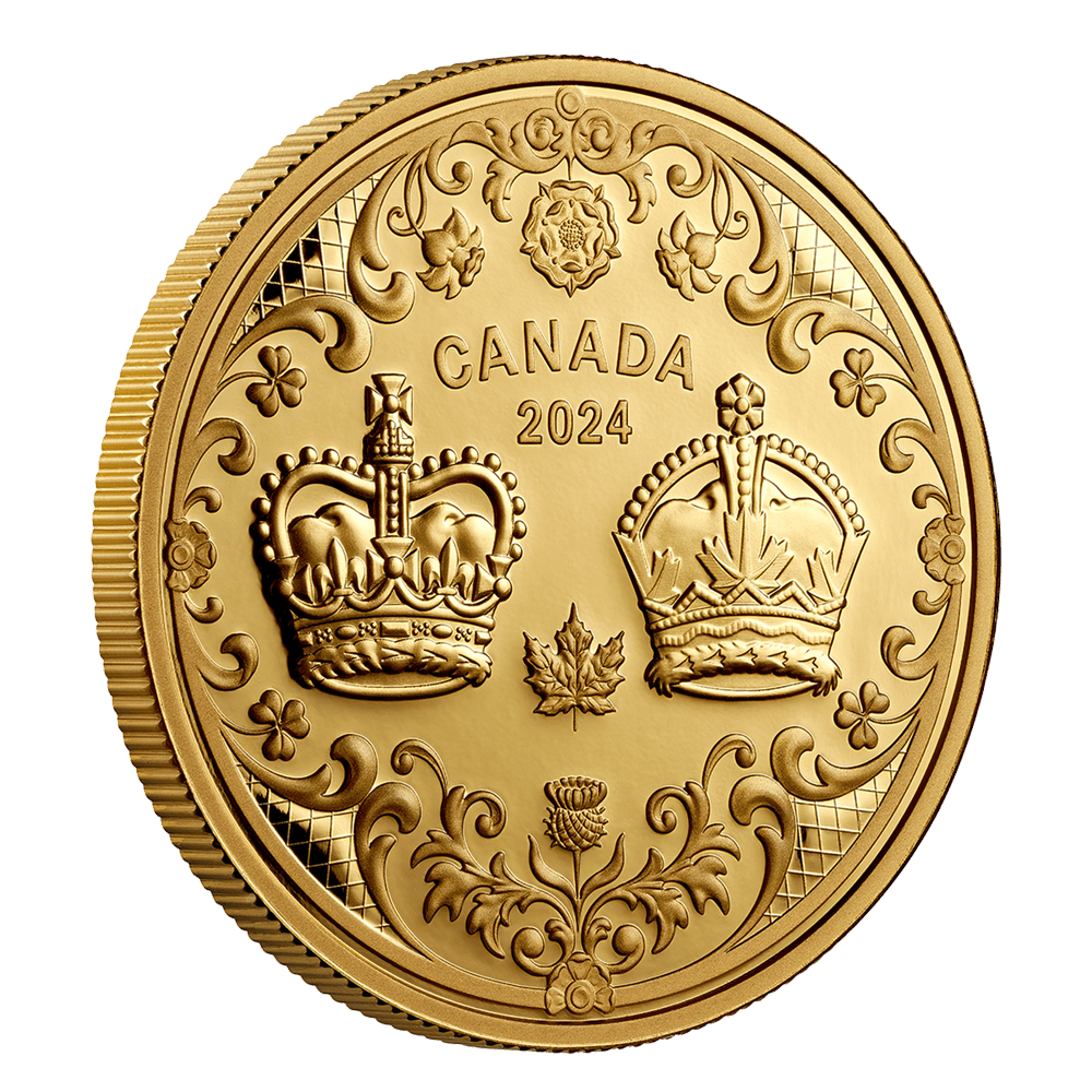 The Crowns Pure Gold Coin