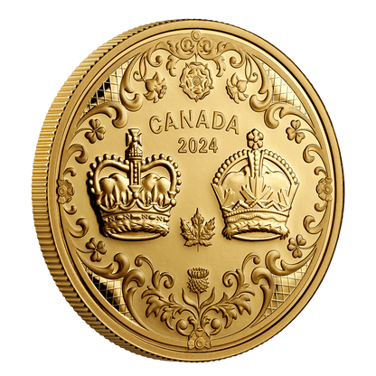 The Crowns Pure Gold Coin-The Scoin Shop