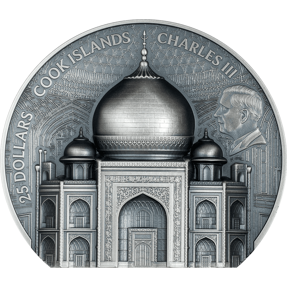 Taj Mahal 5oz Silver Coin