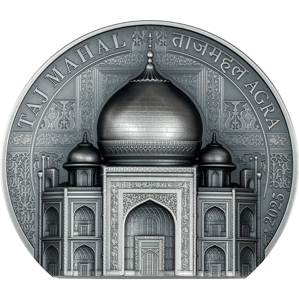 Taj Mahal 5oz Silver Coin