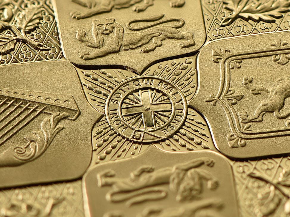 2022 Saint Helena: The Gothic Crown 1oz Gold Masterpiece