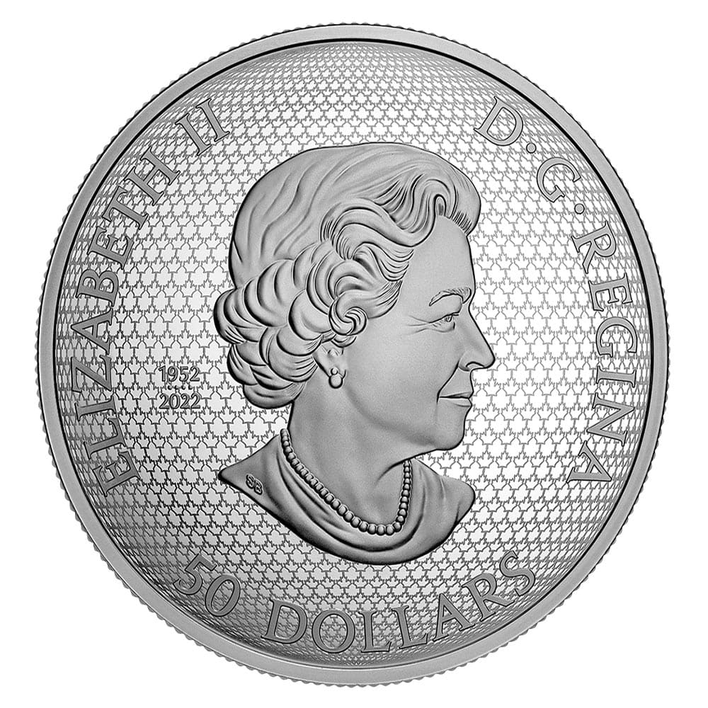 The Monarch and The Bloom 5 Oz Silver Coin