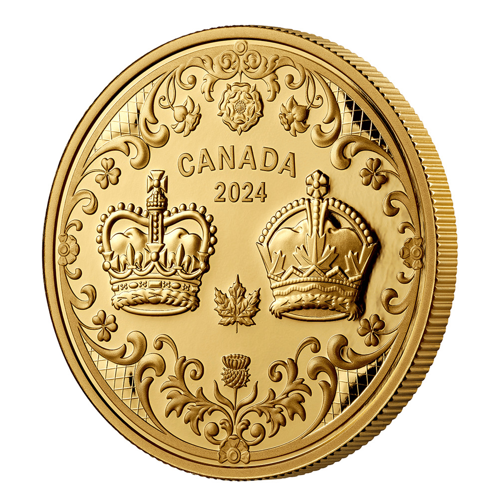 The Crowns Pure Gold Coin