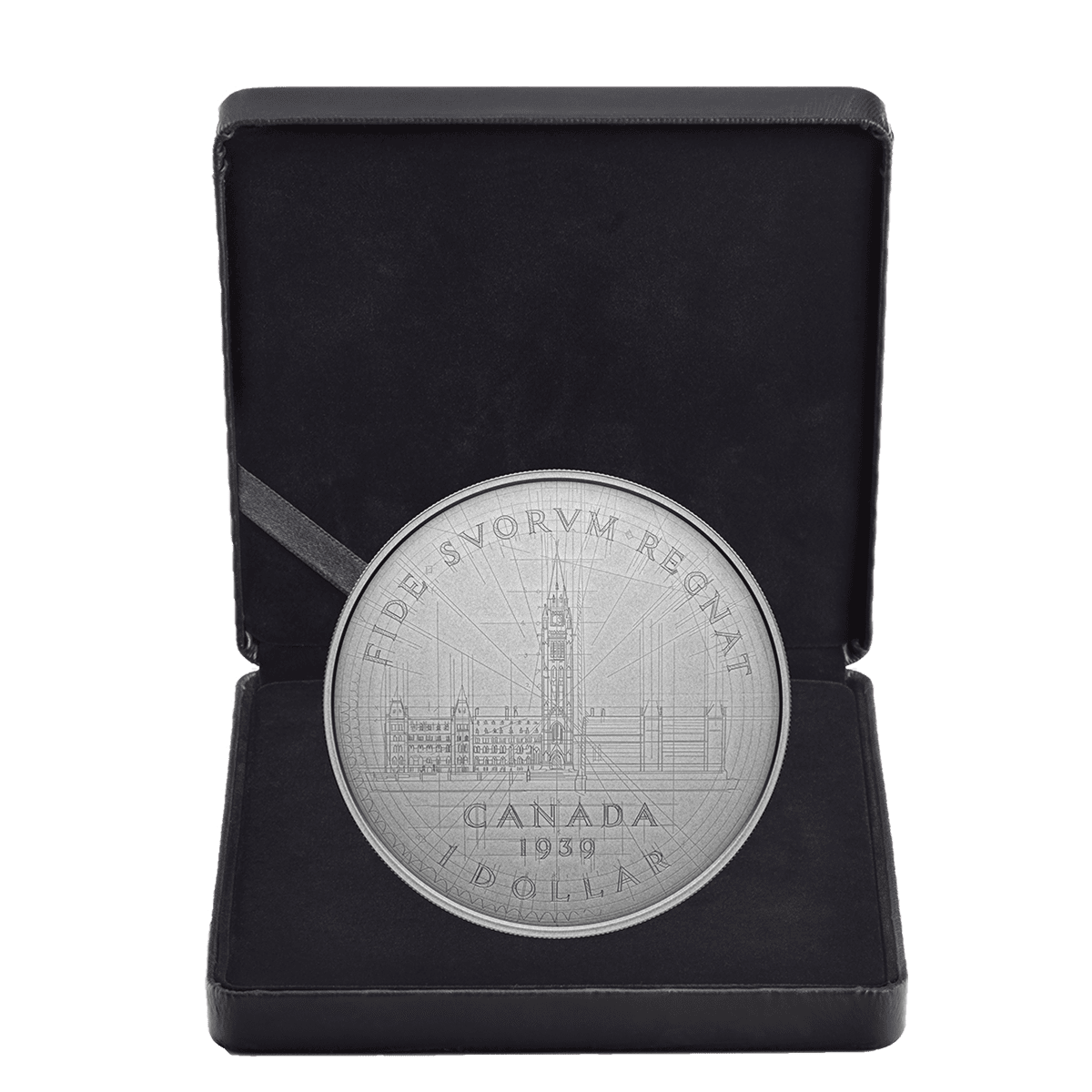 Emanuel Hahn’s Original Sketch: Parliament - 5oz Fine Silver Coin-The Scoin Shop