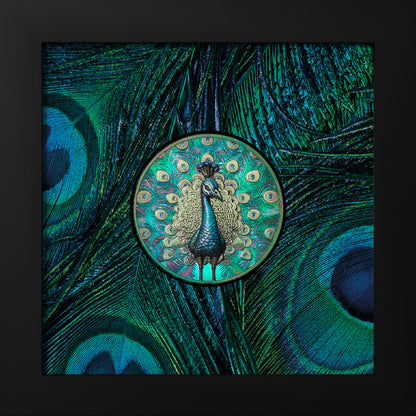 2025 Cook Islands Spectrum Peacock 1 oz Silver Colorized Proof Coin-The Scoin Shop