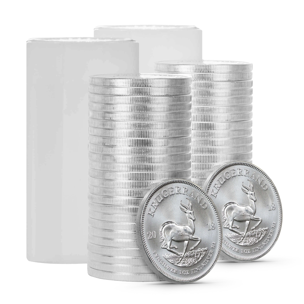 50x Silver Bullion Krugerrands – Ultimate Wealth Stack