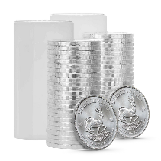 50x Silver Bullion Krugerrands – Ultimate Wealth Stack