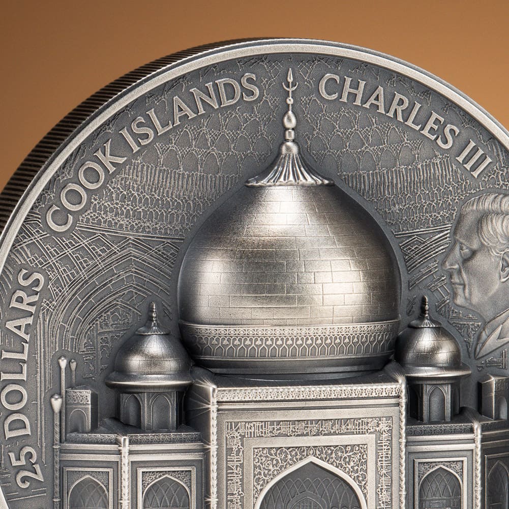 Taj Mahal 5oz Silver Coin