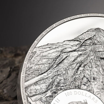 Mount Everest 1 Kilo Silver Coin