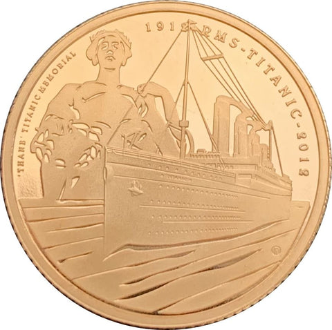 Titanic 100 Anniv £25 Gold 2012