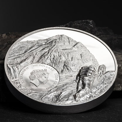 Mount Everest 1 Kilo Silver Coin